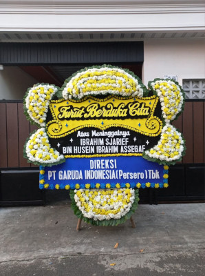Papan Bunga Duka di Damarraja