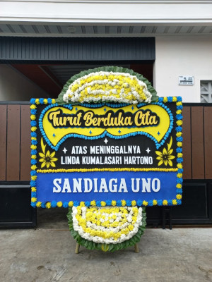 Papan Bunga Duka di Damarraja